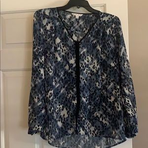Cabi Animal print blouse